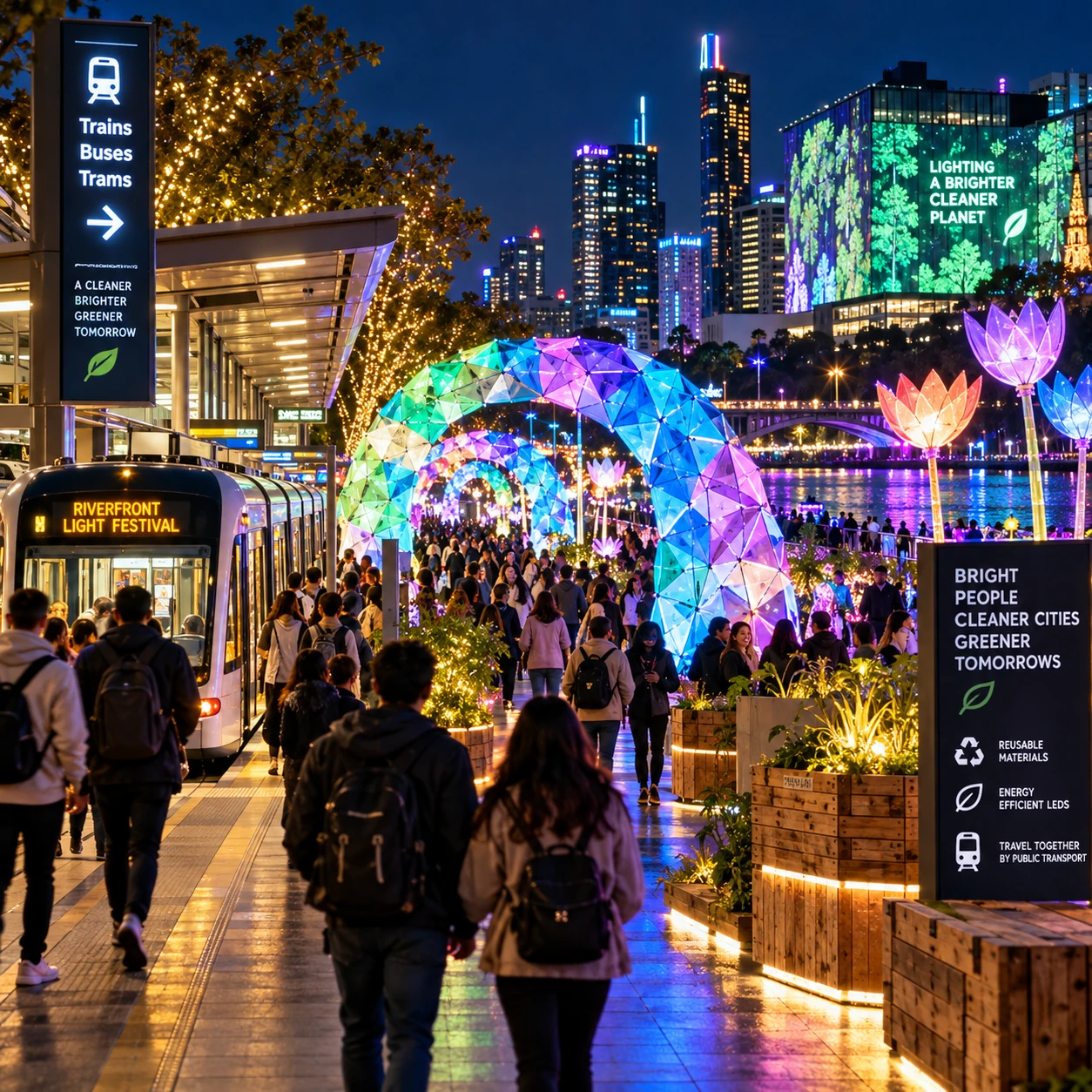 La importancia de la sostenibilidad en los festivales urbanos modernos